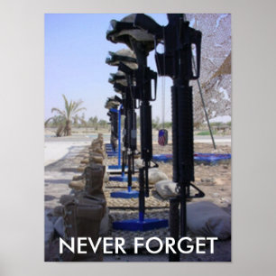 Poster Soldats de Marines Fallen