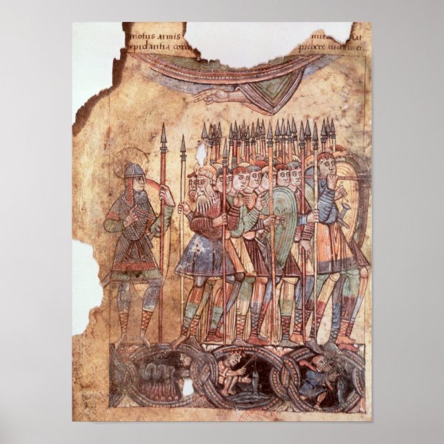 Poster Soldats des pieds dans les croisades (Devant)