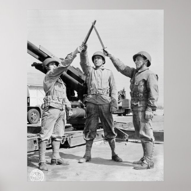 Poster Soldats gréco-américains : 1943 (Devant)