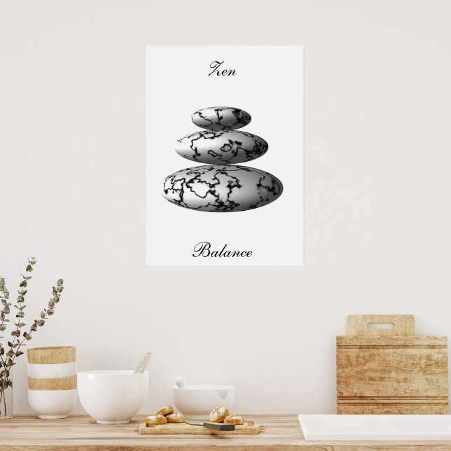 Poster Solde zen (Cuisine)