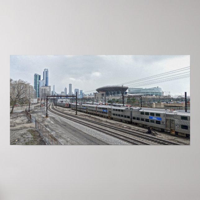 Poster Soldier Field, Chicago, Illinois (Devant)