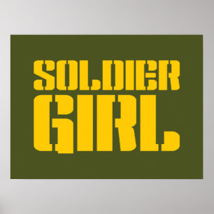POSTER SOLDIER GIRL