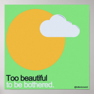 Poster Soleil.