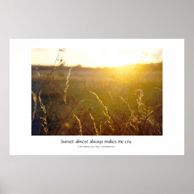 Poster Soleil (Devant)
