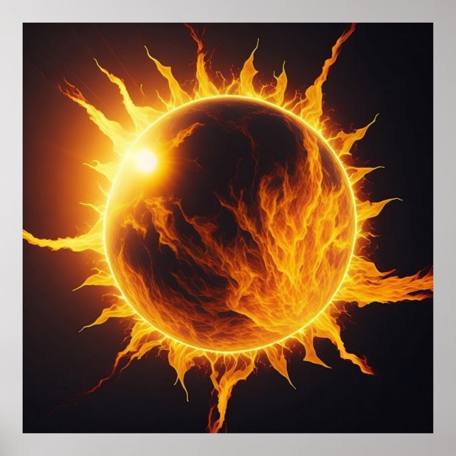 Poster soleil (Devant)