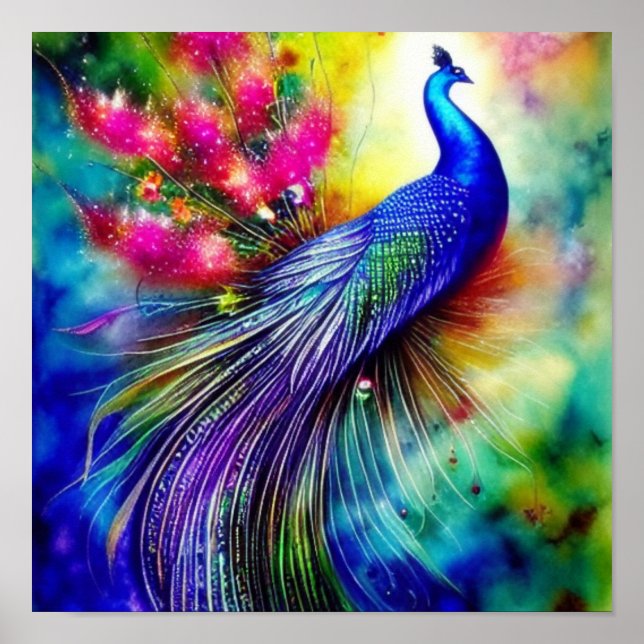 Poster Soleil brillant (Devant)