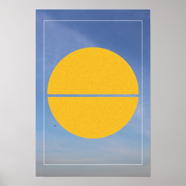 Poster Soleil Brûlé - Conception Originale TMD (Devant)