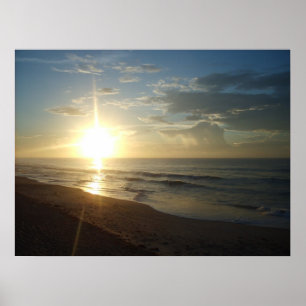 Poster Soleil de la voile