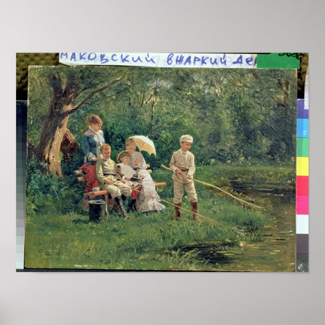 Poster Soleil de midi, 1881 (Devant)