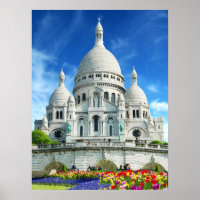 Soleil d'été Basilique du Sacre-Coeur France