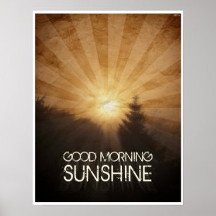 Poster Soleil du bon matin