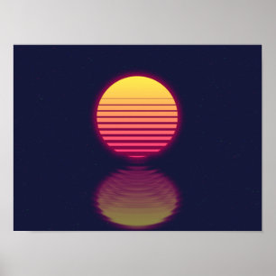 Poster Soleil extérieur