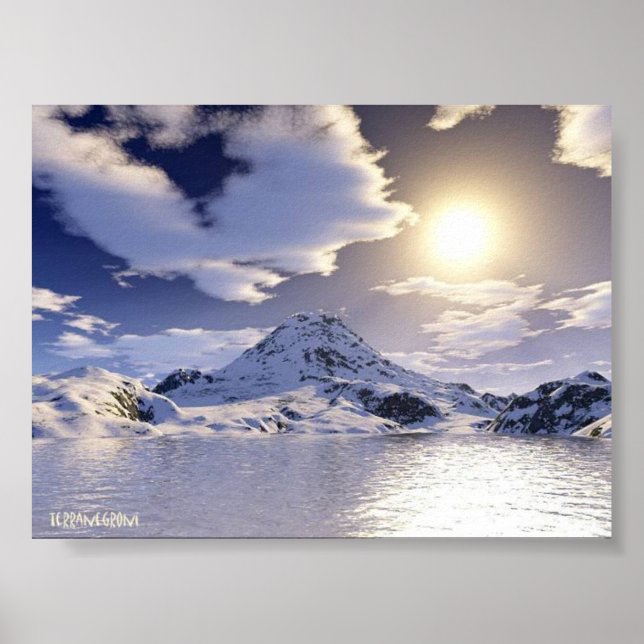 Poster Soleil froid (Devant)