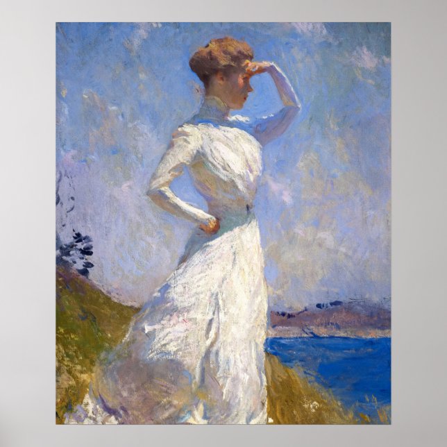 Poster Soleil par Frank Weston Benson (Devant)