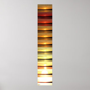 Poster Soleil remplacé par d'autres étoiles