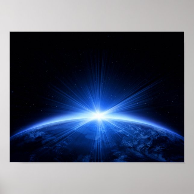 Poster Soleil sur Terre (Devant)