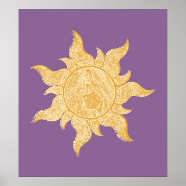 Poster Soleil tourbé (Devant)