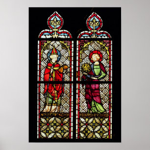 Poster Solides solubles. Sylvester et John l'évangélist