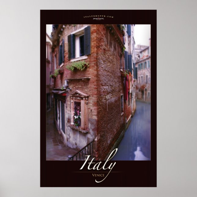 Poster Soliloque, Venise, Italie (Devant)