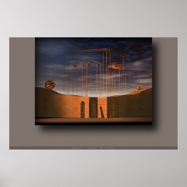 Poster Solitude... (Devant)