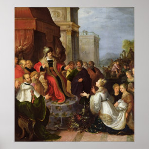 Poster Solomon and the Queen of Sheba