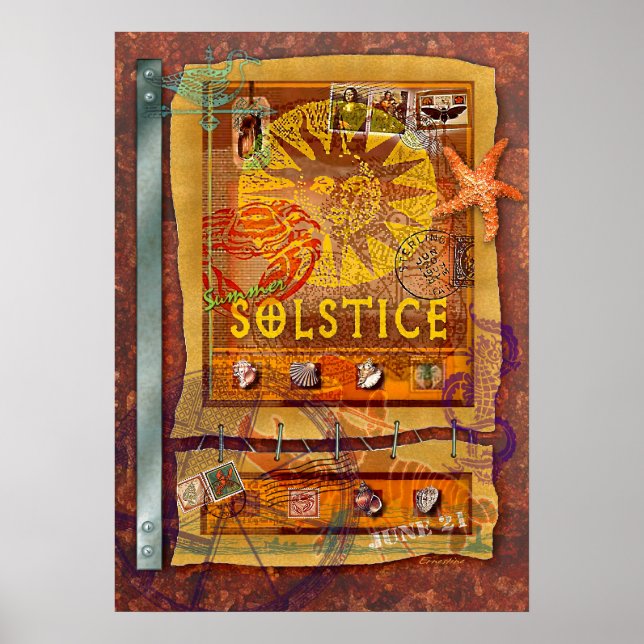 Poster Solstice d'été (Devant)