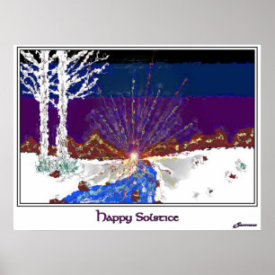Poster Solstice d'hiver