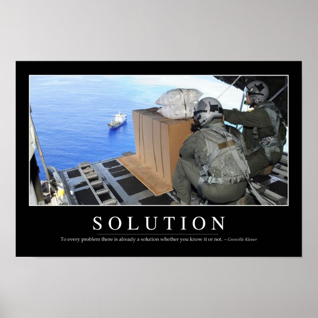 Poster Solution : Citation Inspirationnelle 2 (Devant)