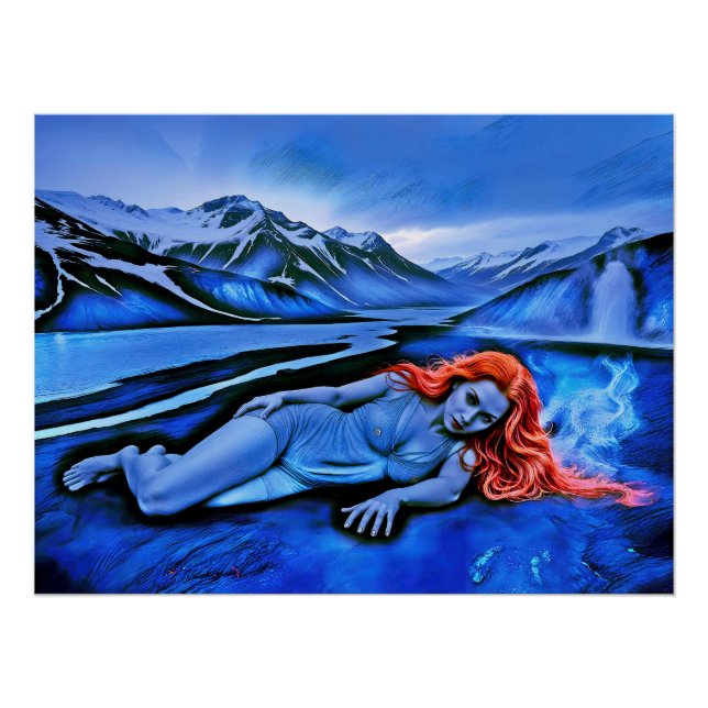 Poster "Sólvátra" - Flamme sous la glace (Devant)