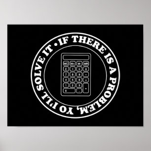 Poster Solveur De Problèmes.