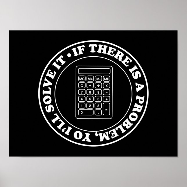 Poster Solveur De Problèmes. (Devant)