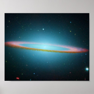Poster Sombrero Galaxy - M104 - affiche/impression