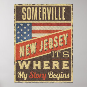 Poster Somerville New Jersey