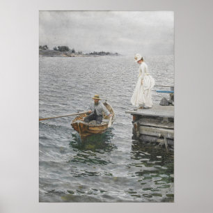 Poster Sommarnöje, Anders Zorn