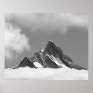Poster sommet du Shreckhorn, 3741 m. depuis Faulhorn,