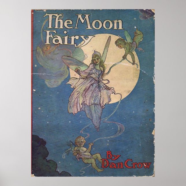 Poster Somnium Books — Dan Crow La Lune Fée (Devant)