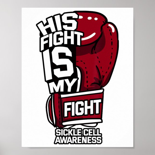 Poster Son Combat Est Mon Combat Conscience Cellule Fauci (Devant)