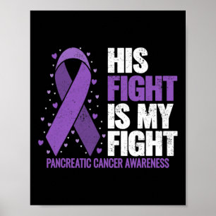 Poster Son Combat Est Mon Combat Conscience Du Cancer Pan