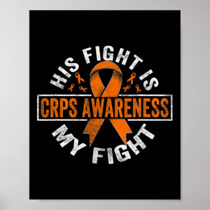 Poster Son combat est mon combat CRPS Sensibilisation