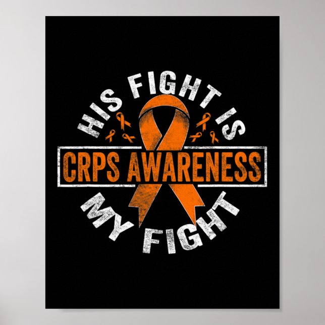 Poster Son combat est mon combat CRPS Sensibilisation (Devant)
