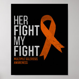 Poster Son combat est mon combat la sclérose en plaques