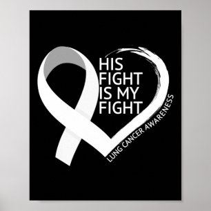 Poster Son combat est mon combat Mois de sensibilisation