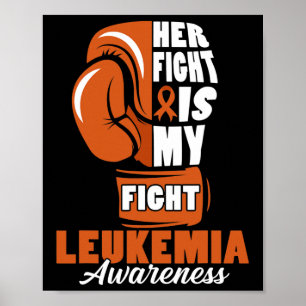 Poster Son combat est mon combat Mois de sensibilisation 
