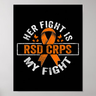 Poster Son Combat Est Mon Combat Rsd Crps Sensibilisation