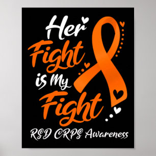Poster Son Combat Est Mon Combat Rsd Crps Sensibilisation