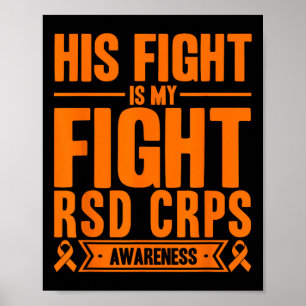 Poster Son Combat Est Mon Combat Rsd Crps Sensibilisation