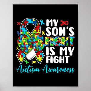 Poster Son combat est mon combat Sensibilisation et souti