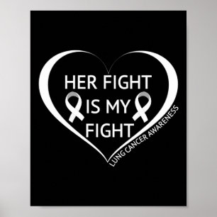 Poster Son Combat Est Mon Mois De Lutte Contre Le Cancer 