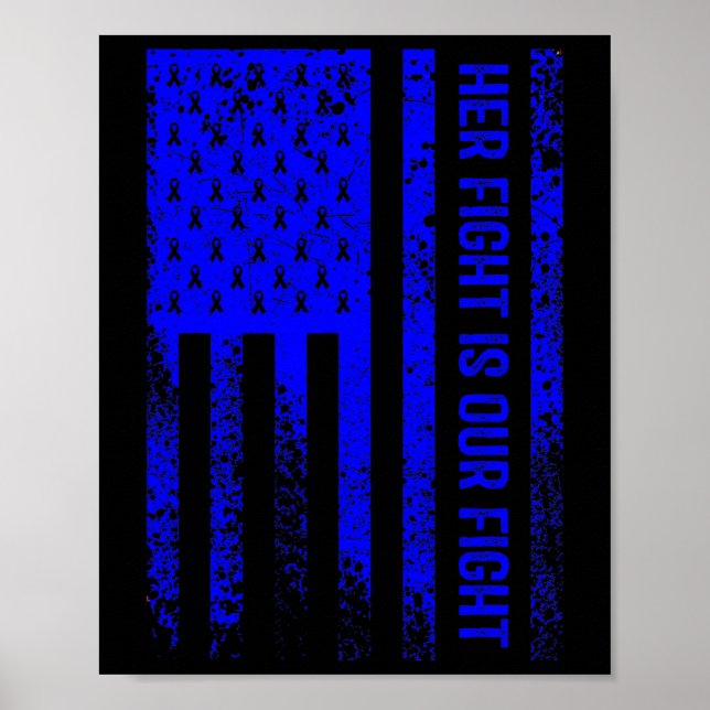 Poster Son combat est notre combat Alopecia Areata Sensib (Devant)