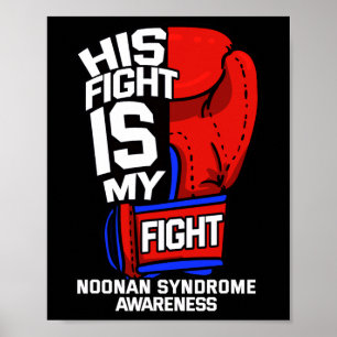 Poster Son combat Mon combat Noonan Syndrome Homme Turner